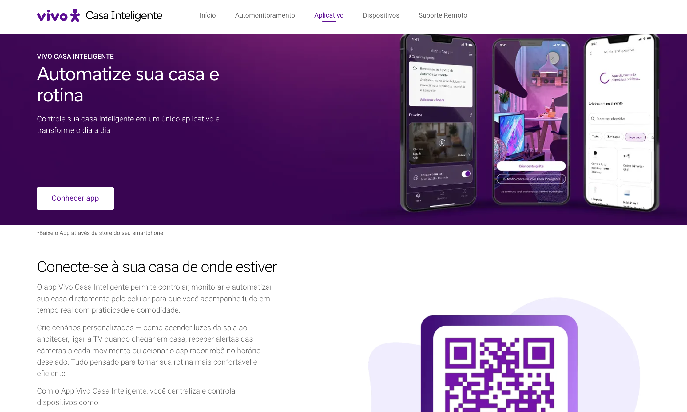 Vivo Casa Inteligente app cover